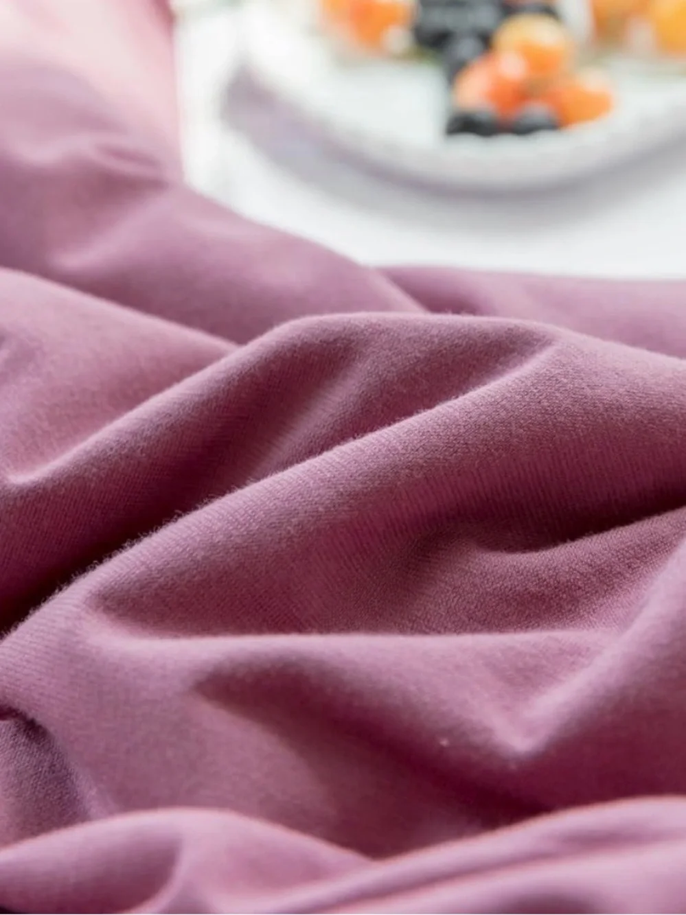 Purple Mauve 3 Piece Duvet Cover Set - Twin XL